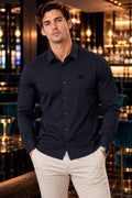 Midnight Equestrian Tailored Shirt