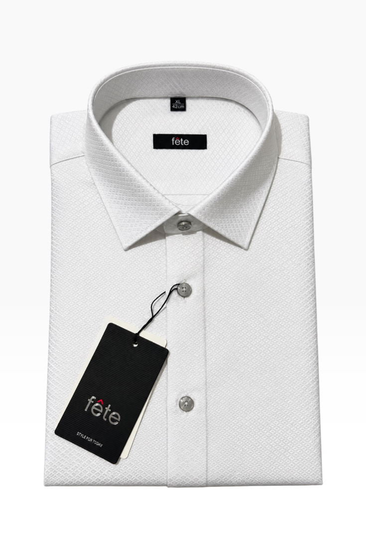 Ivory Prestige Textured Shirt