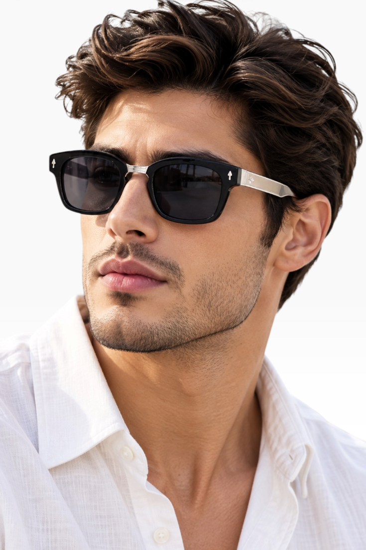 Noir Sterling Crest Shades