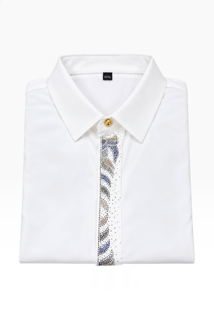 Ivory Royale Embellished Signature Shirt