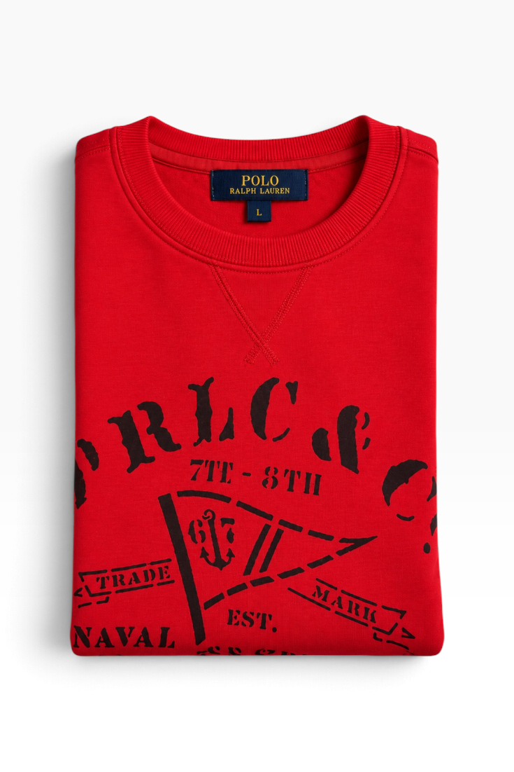 Crimson Naval Heritage Sweatshirt