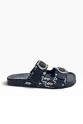 Obsidian Signature Double-Buckle Slides