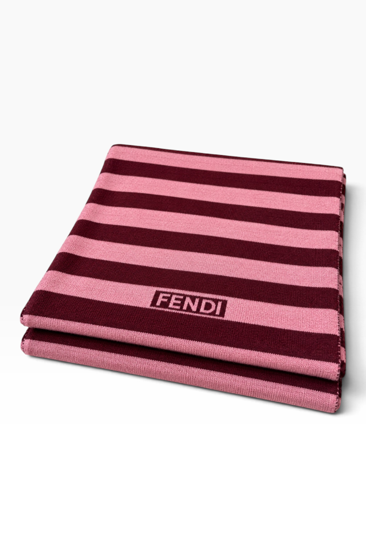 Rosewood Stripe Signature Muffler