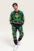Neon Dynasty Graphic Luxe Co-Ord Set