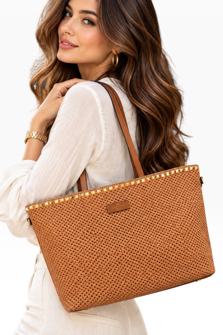 Honey Weave Luxe Tote