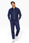 Royal Azure Monogram Luxe Co-ord Set