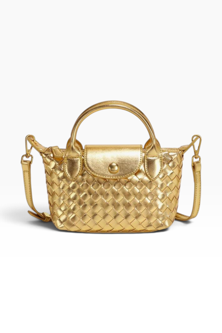 Golden Weave Mini Carryall