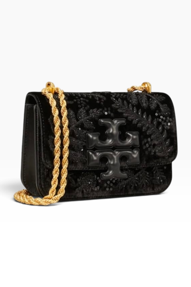 Midnight Botanical Chain Bag