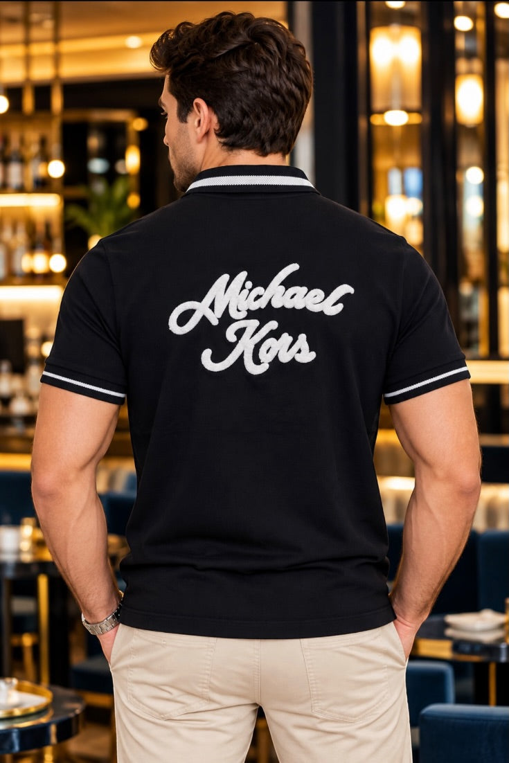 Monochrome Signature Polo T-Shirt