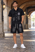 Midnight Eclipse Quartz Denim Co-ord Set