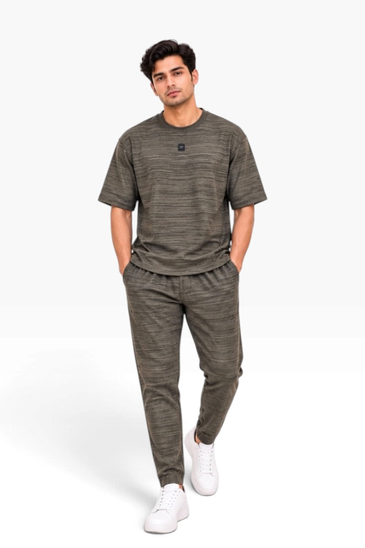 Urban Slate Textured Co-Ord Set