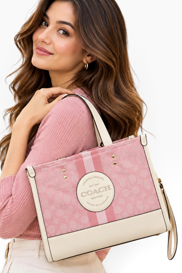Blush Heritage Signature Tote