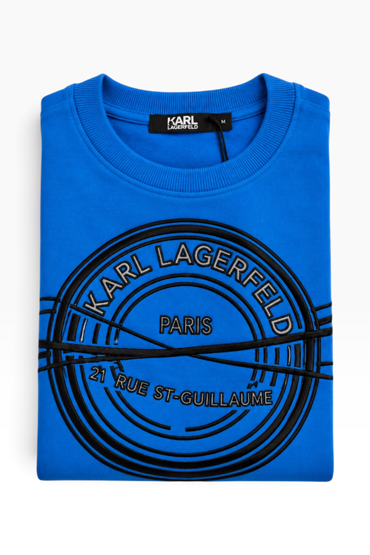Electric Blue Orbit Sweatshirt