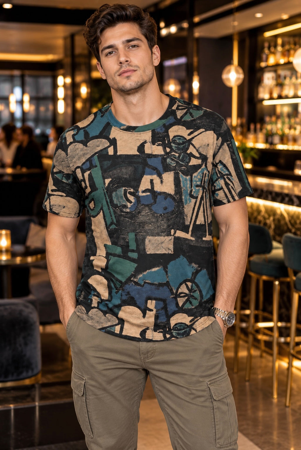 Urban Canvas Abstract T-Shirt