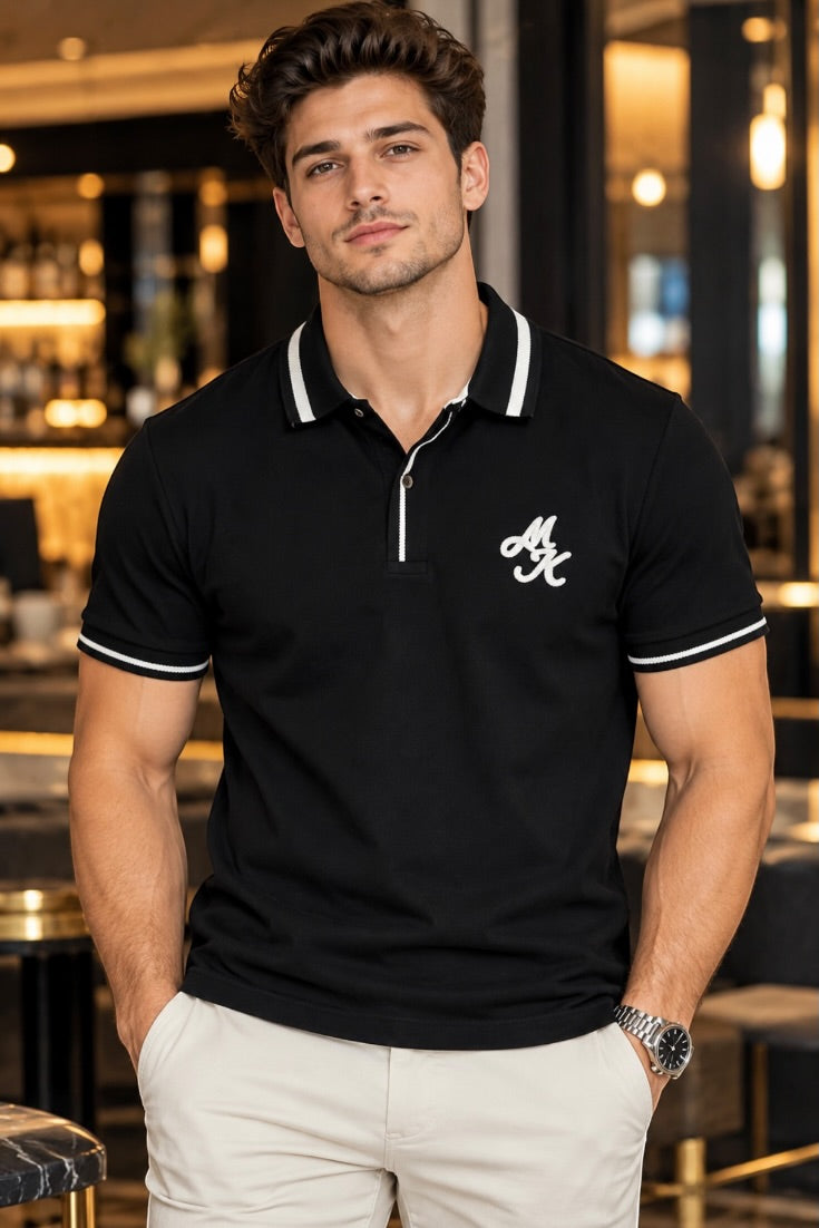 Monochrome Signature Polo T-Shirt