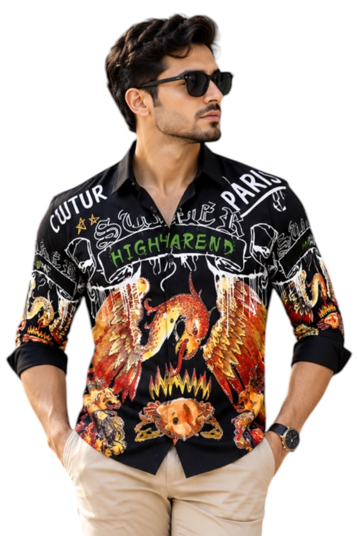 Phoenix Rebellion Statement Shirt