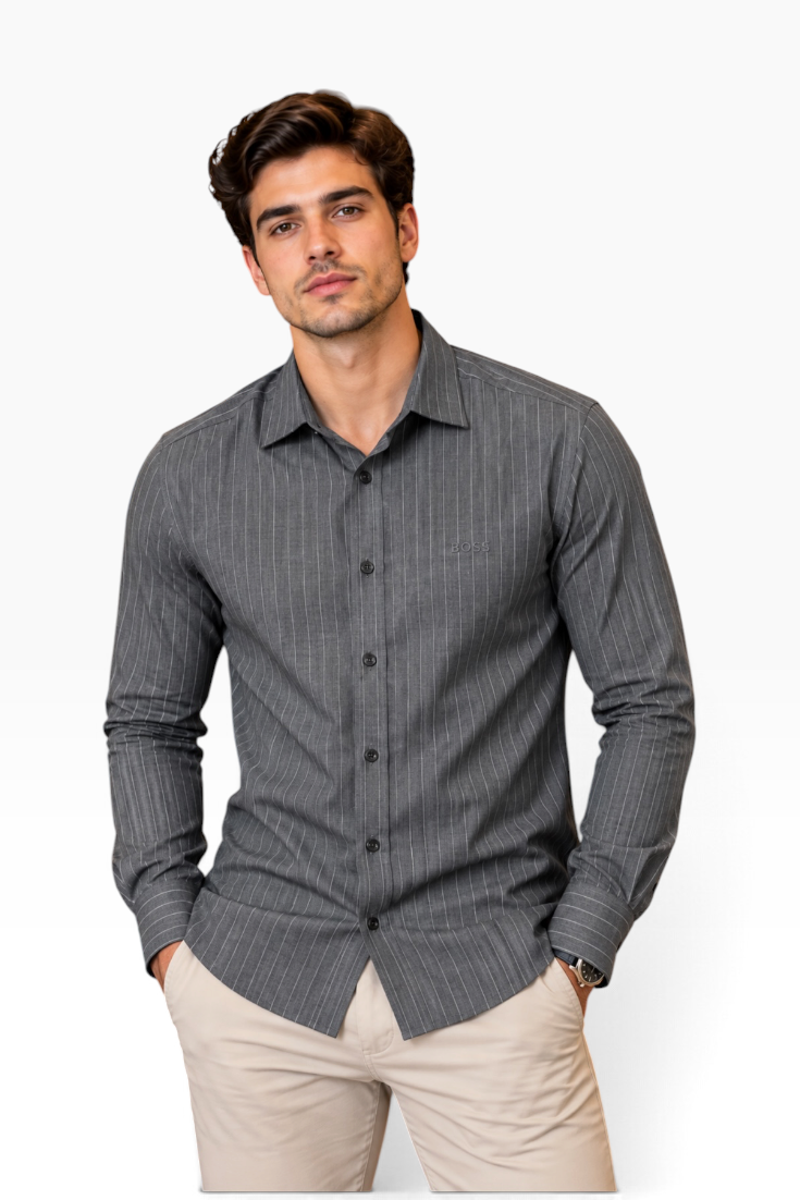 Graphite Line Tailored Shirt