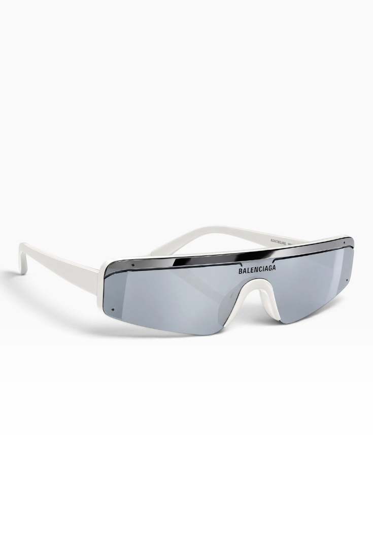 Silver Horizon Shield Shades