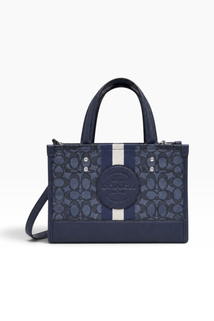 Midnight Heritage Stripe Tote