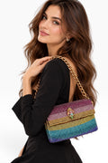 Aurora Prism Crystal Shoulder Bag