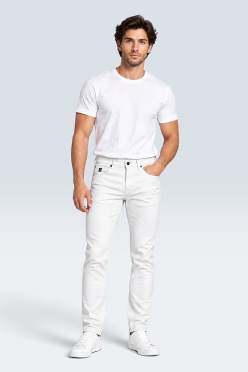 Arctic White Essential Jeans