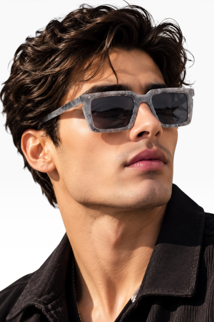 Arctic Marble Edge Shades