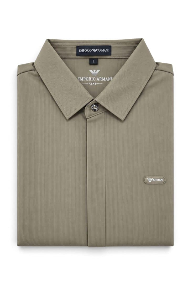 Khaki Badge Shirt