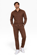 Mocha Heritage Luxe Co-ord Set