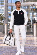 Casablanca Monochrome Heritage Polo Sweater