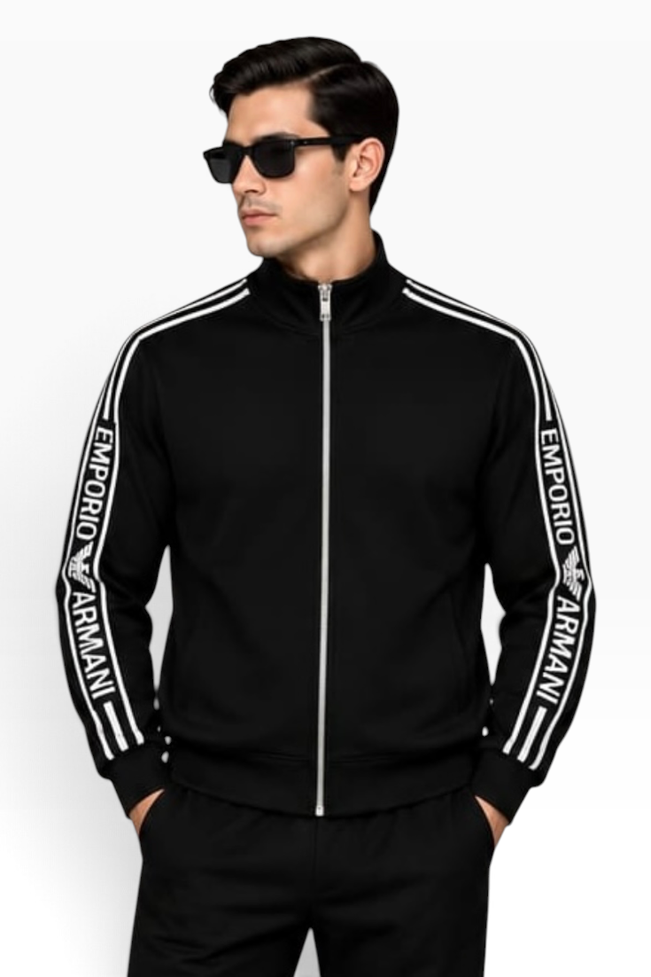 Midnight Track Zip Jacket