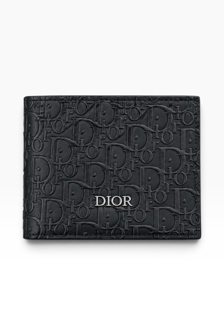 Oblique Noir Monogram Wallet