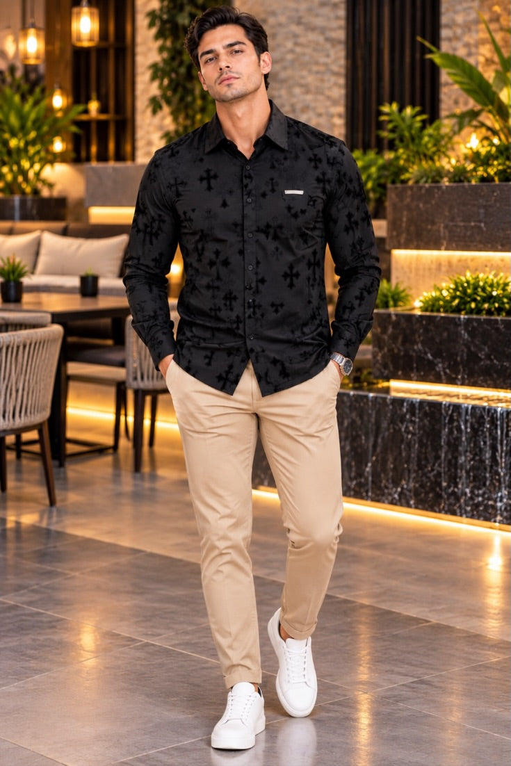 Midnight Gothic Luxe Shirt
