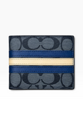 Midnight Signature Racing Stripe Wallet
