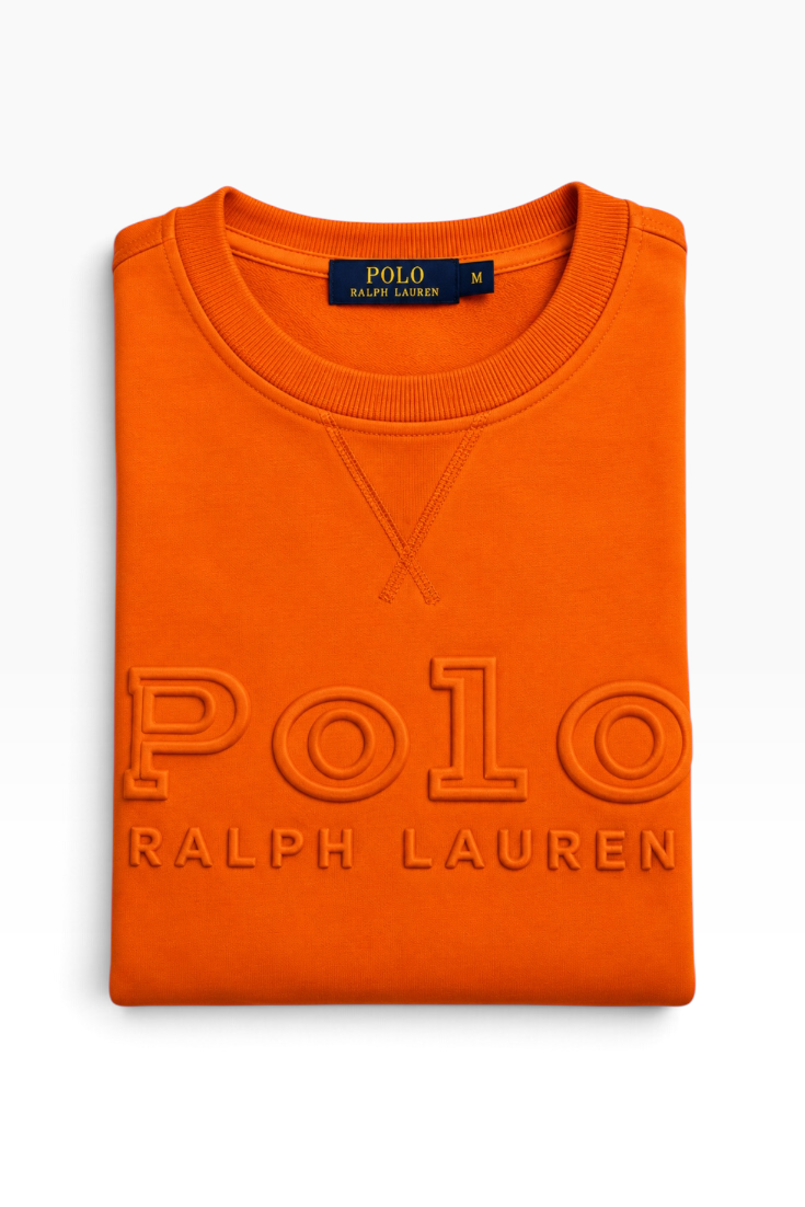 Sunset Polo Embossed Sweatshirt