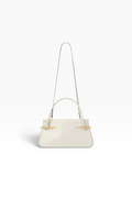 Ivory Arc Sculpted Handbag