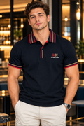 Midnight Velocity Signature Polo T-Shirt
