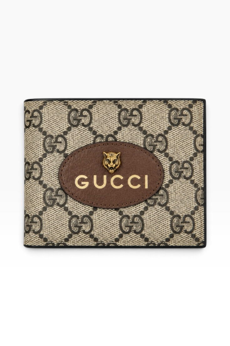 Heritage Tiger Monogram Wallet