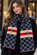 Heritage Bee Monogram Muffler