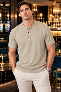 Sandstone Henley T-Shirt