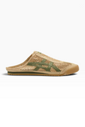 Sahara Olive Mesh Mules