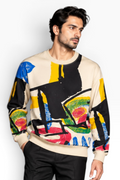 Urban Canvas Abstract Sweatshirt
