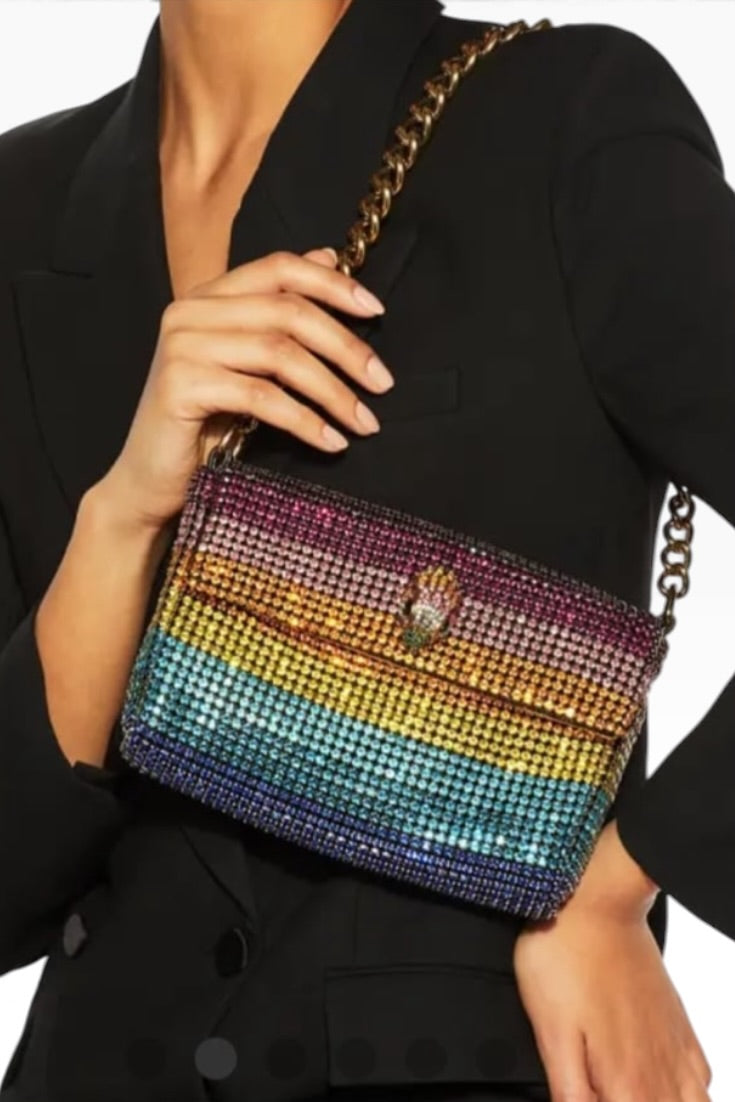 Aurora Prism Crystal Shoulder Bag