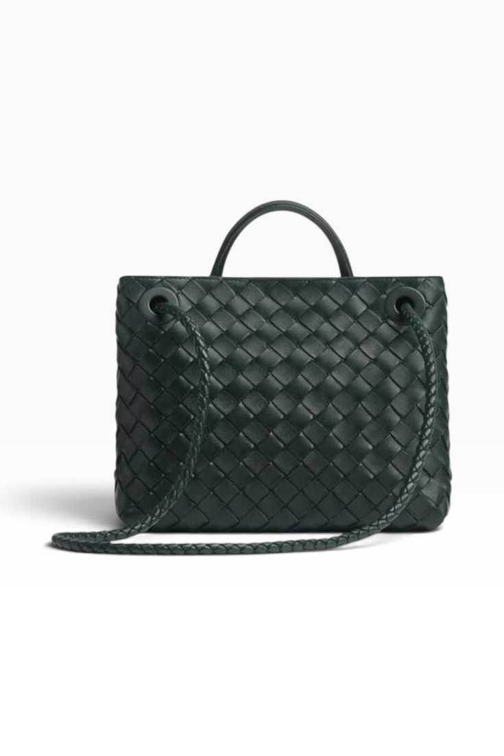 Emerald Infinity Woven Tote