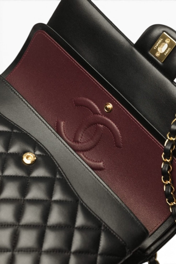 Midnight Éclat Quilted Chain Shoulder Bag