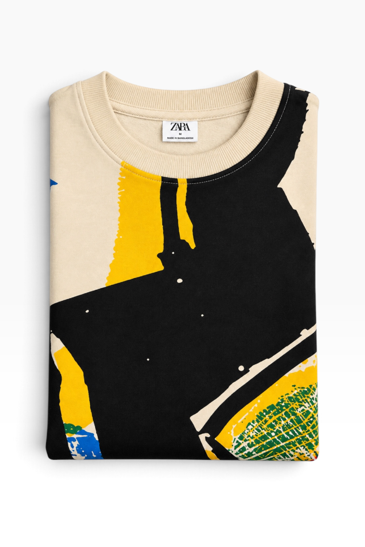 Urban Canvas Abstract Sweatshirt