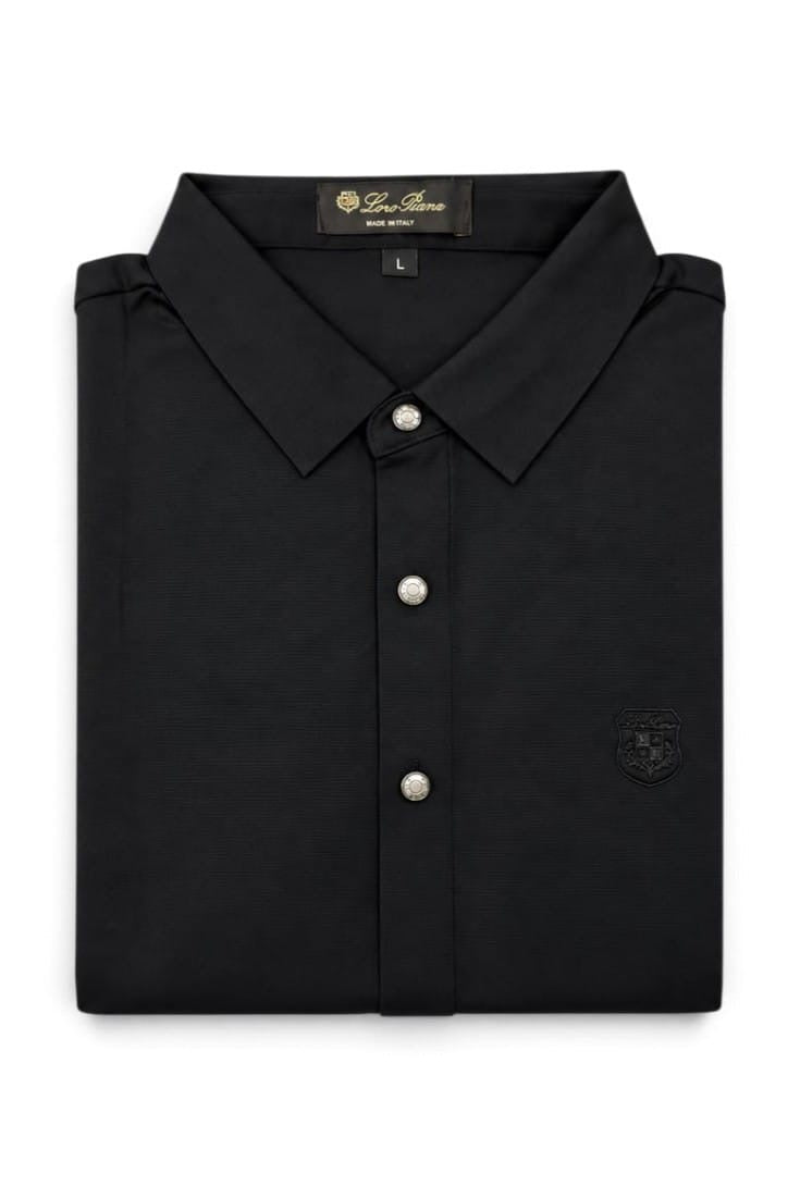 Noir Crest Signature Shirt