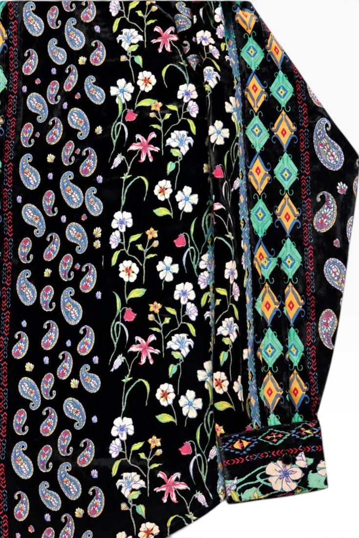 Midnight Paisley Royale Printed Shirt