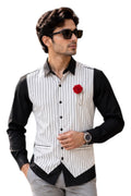 Crimson Rose Chain Shirt