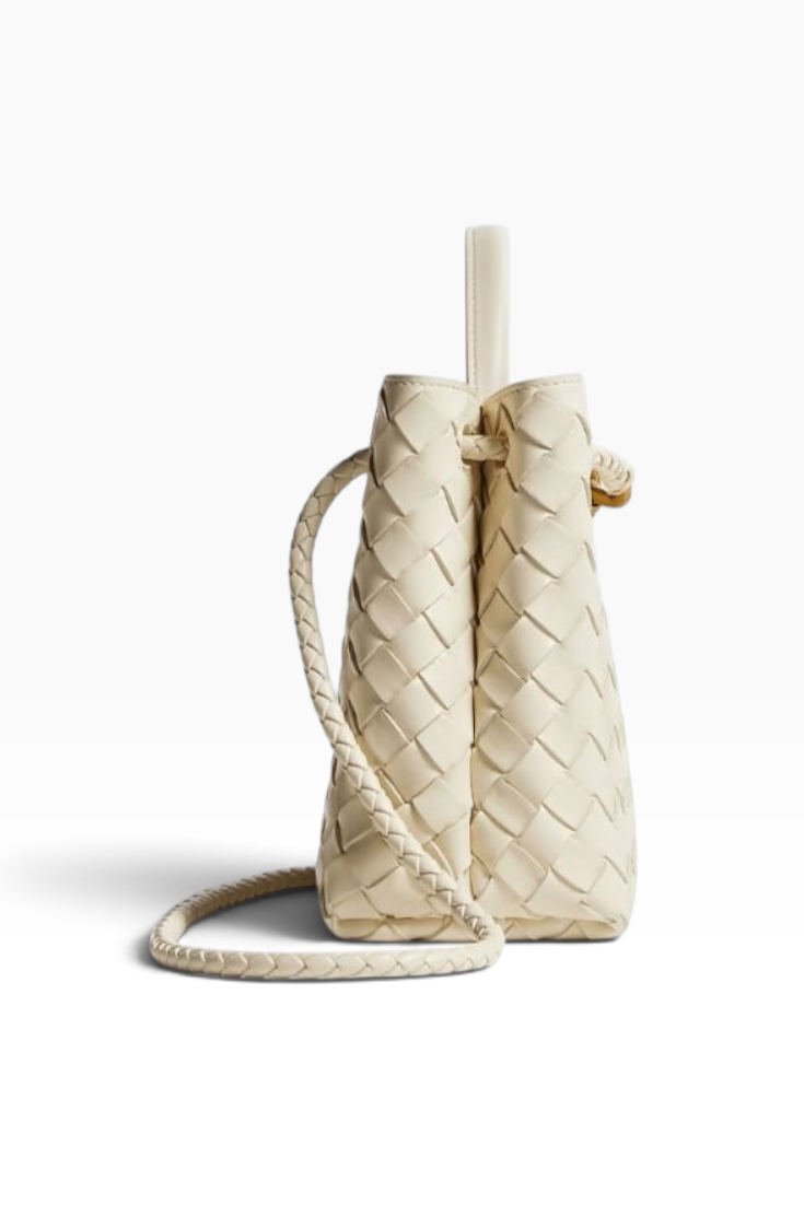 Ivory Infinity Weave Tote Bag
