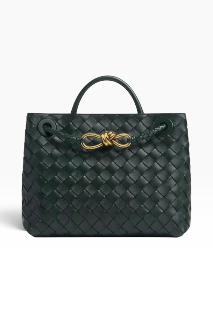 Emerald Infinity Woven Tote